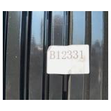 Powder Coated Galvanized Steel Fence with Posts - 200 ft