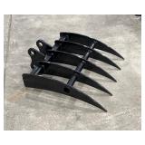 19 Inch Excavator Rake