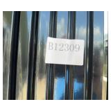 Powder Coated Galvanized Steel Fence with Posts - 200 ft