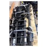 9pc Excavator Attachment Set /