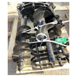 9pc Excavator Attachment Set /