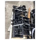 9pc Excavator Attachment Set /
