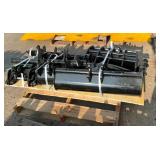9pc Excavator Attachment Set /