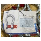 Assorted Screw Pin Anchor Shackles