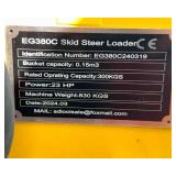 Used Skid Steer Loader EG380C