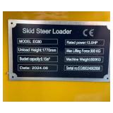 Skid Steer Loader EG80 /