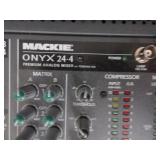 MACKIE ONYX ANALOG MIXER IN A ROAD READY TRAVEL BOX
