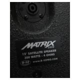 B52 MATRIX 2000 ACTIVE SPEAKER SYSTEM