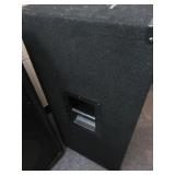 PEAVEY SPEAKERS AND FLOOR MONITOR