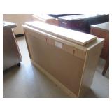 SOLID MAPLE WALL MOUNT CABINETS WITH KEYS