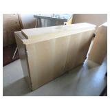 SOLID MAPLE WALL MOUNT CABINETS WITH KEYS