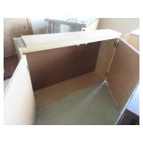 SOLID MAPLE WALL MOUNT CABINETS WITH KEYS