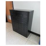 METAL CABINET WITH DRAWERS