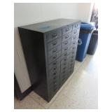 METAL CABINET WITH DRAWERS