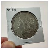 1878-S Silver Morgan Dollar