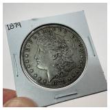 1879 Silver Morgan Dollar