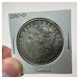 1880-O Silver Morgan Dollar