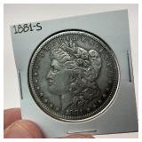 1881-S Silver Morgan Dollar