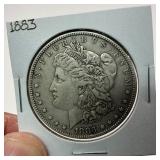 1883 Silver Morgan Dollar