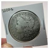 1884-S Silver Morgan Dollar