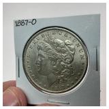 1887-O Silver Morgan Dollar