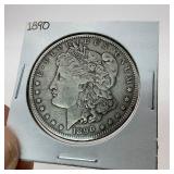 1890 Silver Morgan Dollar