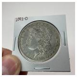 1891-O Silver Morgan Dollar