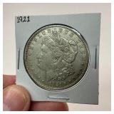 1921 Silver Morgan Dollar