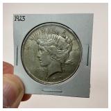 1923 Silver Peace Dollar