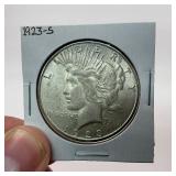 1923-S Silver Peace Dollar