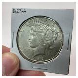 1923-S Silver Peace Dollar