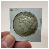 1927-D Silver Peace Dollar
