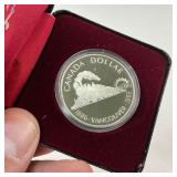 1986 Silver Canadian Dollar