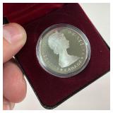 1985 Silver Canadian Dollar