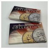 2x Gold Plated Statehood Quarter Sets (2001 & 2002)