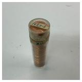 Solid Date 1955-S BU Wheat Roll