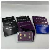 12 Proof Sets from 1974-1991
