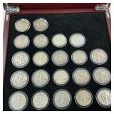 Collection of Walking Liberty Half Dollars