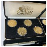 6x Grand Casino Token Sets