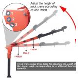 Pismire Folding Truck-Mounted Crane Electric Winch