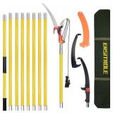 Ersitrole Manual 30 Foot Extendable Pole Saw/Tree Pruner