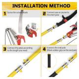 Ersitrole Manual 30 Foot Extendable Pole Saw/Tree Pruner