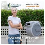 Giraffe Retractable Heavy Duty Wall Mounted Hose Reel