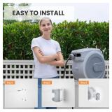 Giraffe Retractable Heavy Duty Wall Mounted Hose Reel