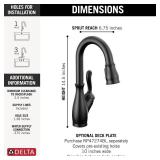 Delta Faucet Leland Touch Bar Faucet