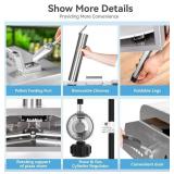 Green Party 12" Multi-Fuel Portable Wood and Gas Outdoor Pizza Oven