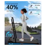 Airhot Walking Pad Treadmill with Incline