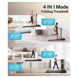 Airhot Walking Pad Treadmill with Incline