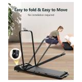 Airhot Walking Pad Treadmill with Incline