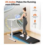 Treaflow Walking Pad Treadmill with Incline